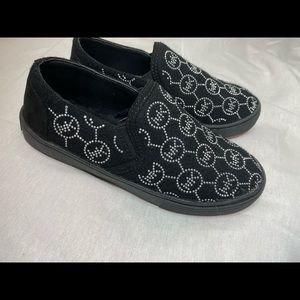 MICHAEL KORS Black Lil Sonia Loafer Sneakers
